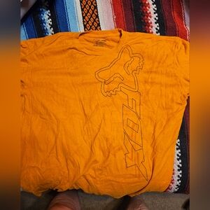 Fox Racing Tee thin line logo vertical image